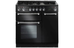 Rangemaster RMS 90cm Duel Fuel Range Cooker – Black